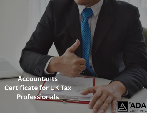 Accountants Certificate for UK Tax Professionals