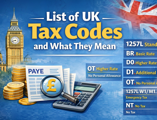 List of Tax Codes and What They Mean: The Complete UK Guide