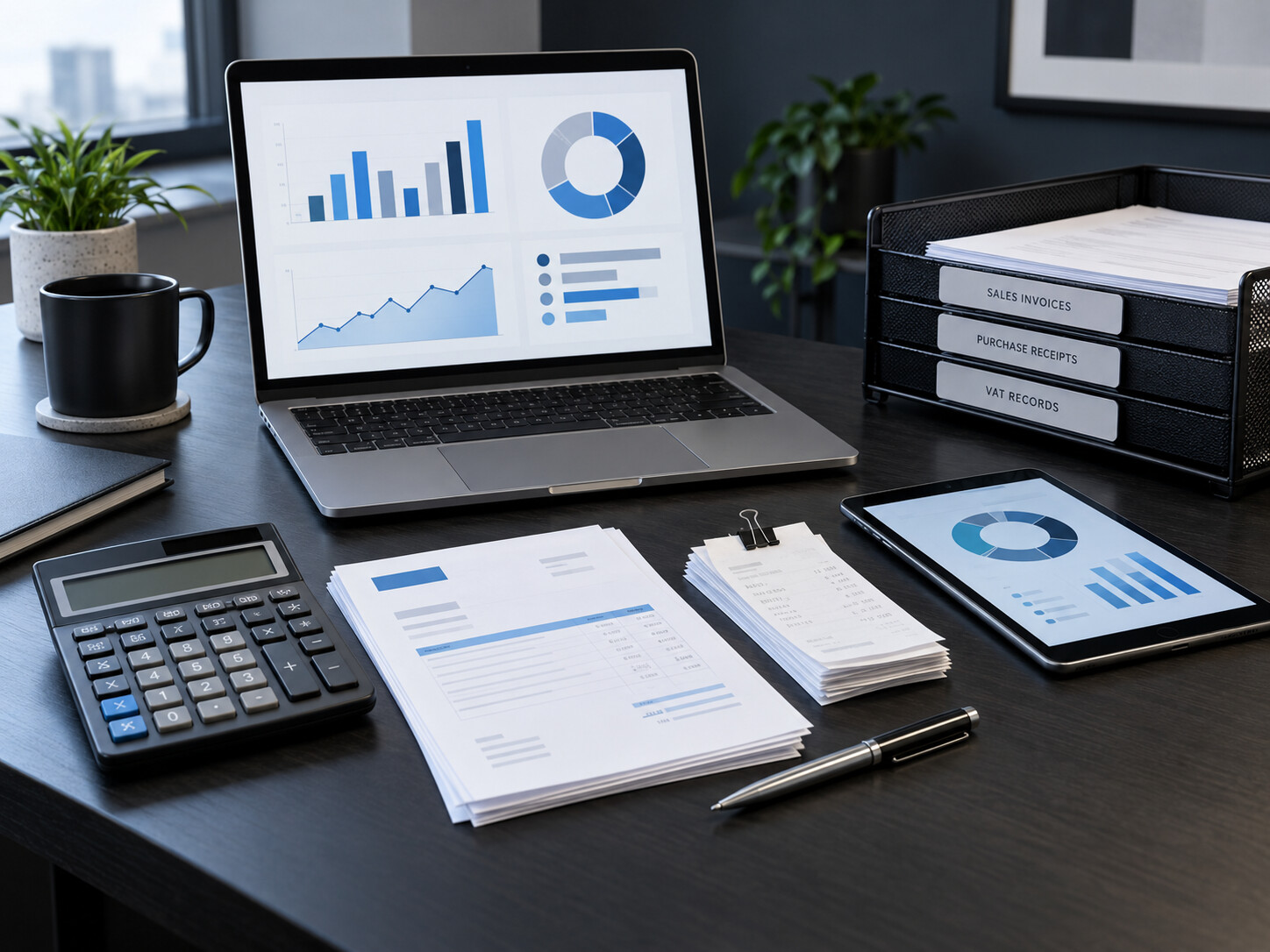 Digital VAT records and limited company accounts documents